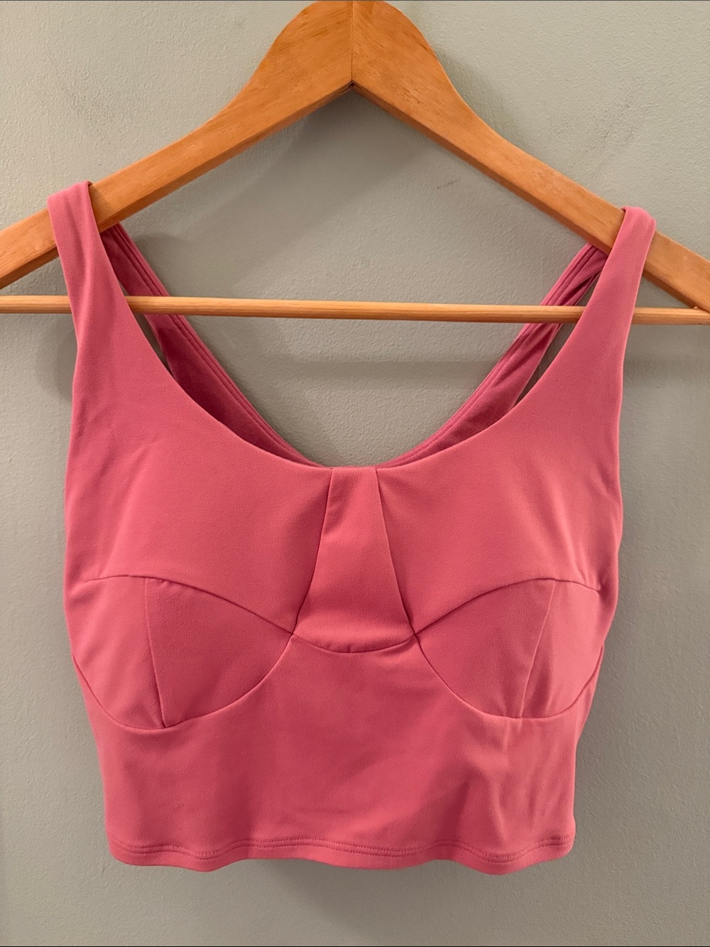 lululemon athletica Nulu Front-Darting Yoga Bra -  Pink Blossom - Size 6